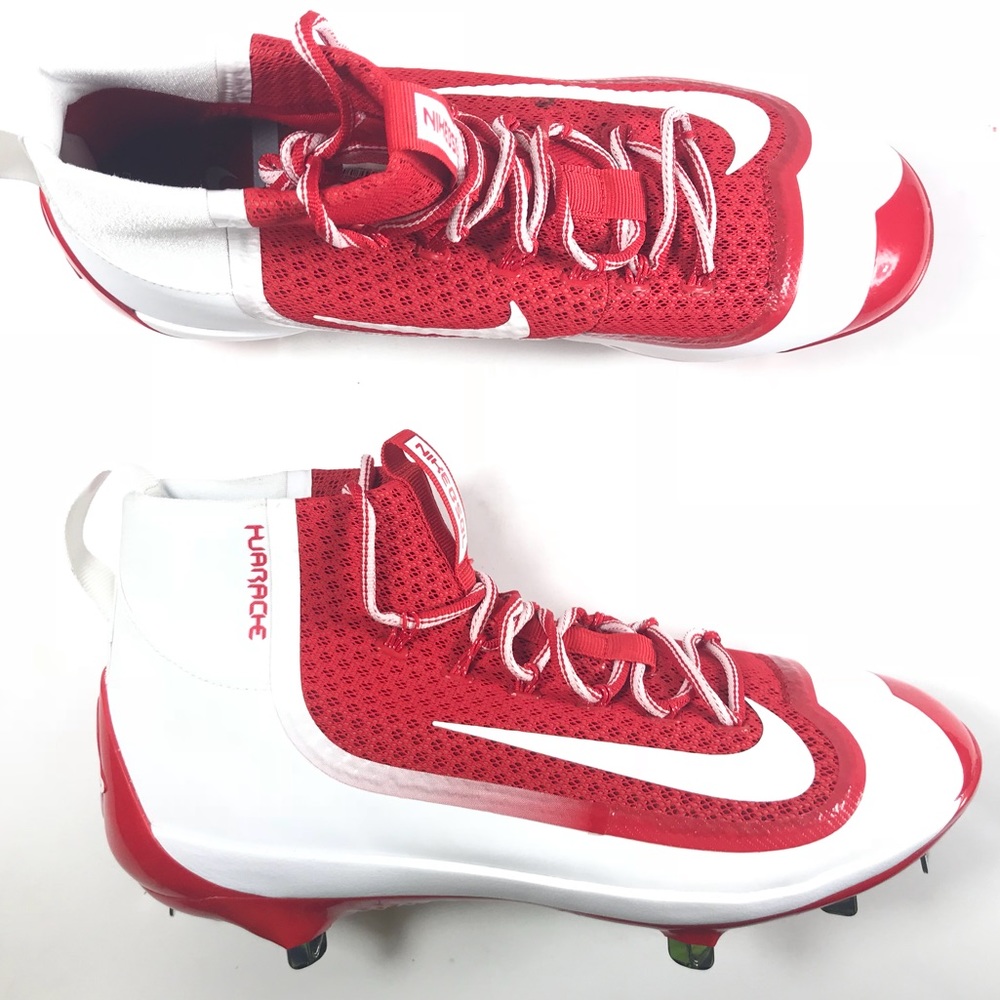 Nike Huarache 2K Filth Elite Mid Cleats SIZE 11